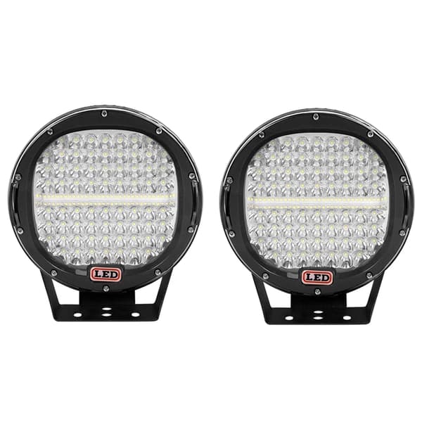 LED Arbetslampor, 294W Ljusstyrka, Vattentålig IP67,2 stycken svart