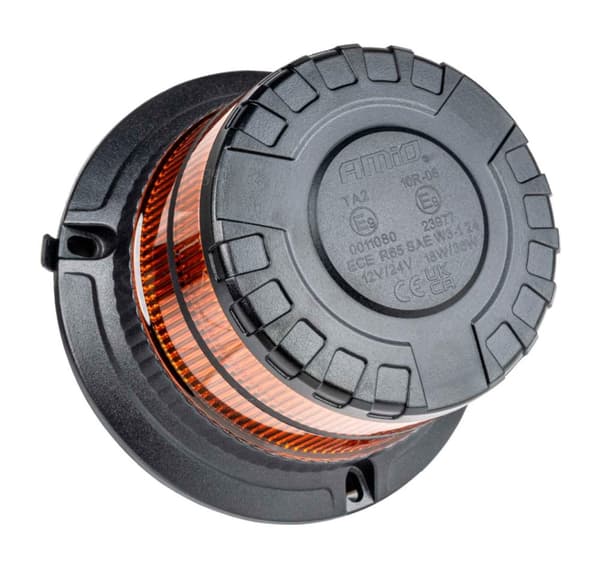 Blinklys med magnet 16 lysdioder 120 blink i minuttet