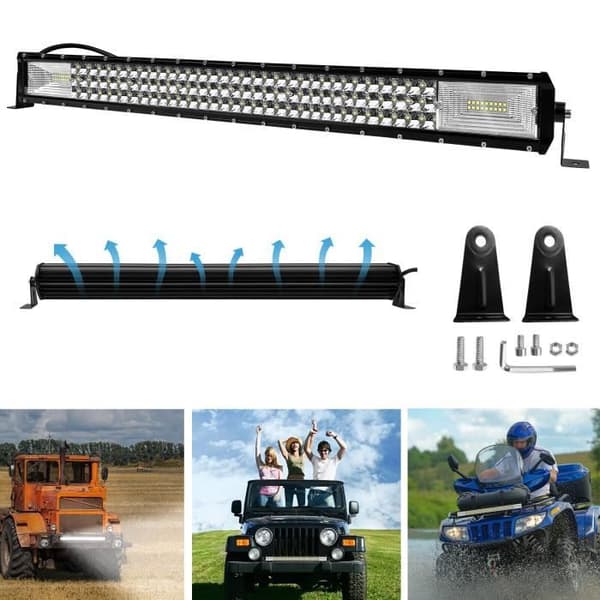 XMTECH 80 cm 405W Arbetsljus Combo LED Ljus Ramp Offroad 10-30V