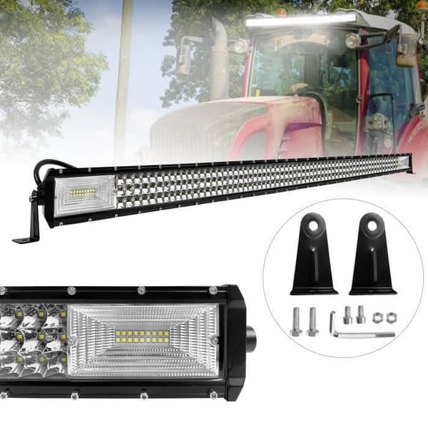 XMTECH 133 cm 675W Arbetslampa Combo LED Ljus Strålkastare Offroad 10-30V