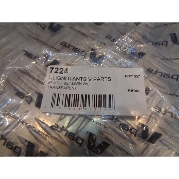 vänster främre blinkers v-delar skoter kymco b&w bet & win 50 125 250 2000 - 06 KHD8-L bihr 7224