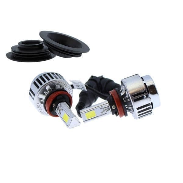 H8 - H9 - H11 LED-lampor för bil och motorcykel Yatek, halvljus, 6000K, 3300 lumen, 12V, 36 W, just nu