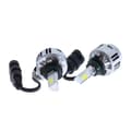 Miniatyrbild 2 av 4: Yatek 9006 LED bil- och motorcykelljus, 12V, Carrefour, 36 W, 3300 lumen, 6000 K, innehåller fläkt och kylfläns