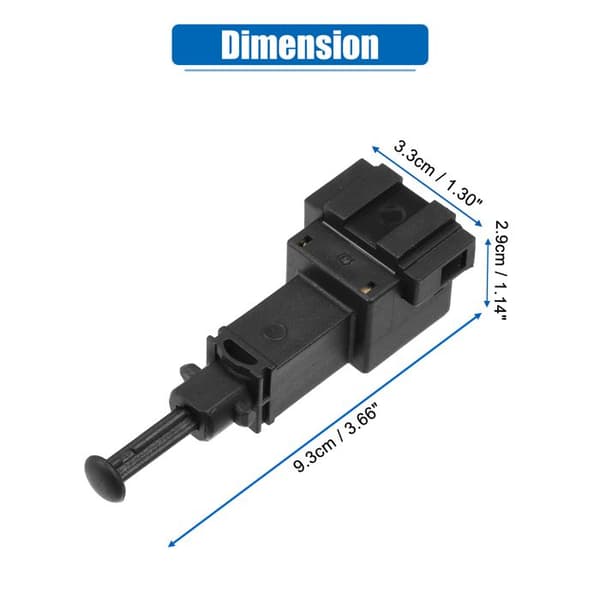 Bromsljusbrytare X AUTOHAUX stoppljus för Audi A3 2003-2012 för VW Golf V Hatchback 2003-2008 för SKODA Fabia 1999-2014
