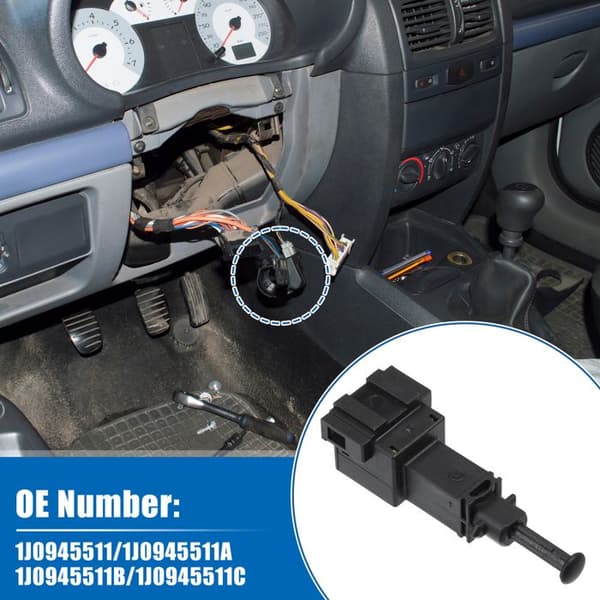 Bromsljusbrytare X AUTOHAUX stoppljus för Audi A3 2003-2012 för VW Golf V Hatchback 2003-2008 för SKODA Fabia 1999-2014
