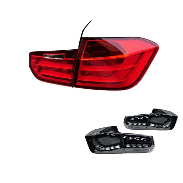 BMW F30 Baglygtesamling, LED Materiale, Spænding 12V,Røg Hvid