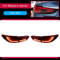 Miniatyrbild 2 av 2: Bakljus för Mazda 6 Atenza, Klar LED-belysning, Hållbart PP-material,Röd