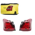 Miniatyrbild 1 av 2: Bakljus för Suzuki Swift, LED-belysning, dynamiska blinkers,Red One Set