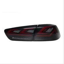 Baglygtesamling til Mitsubishi Lancer, LED-materiale, 12V spænding,Røg
