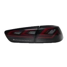 Baglygtesamling til Mitsubishi Lancer, LED-materiale, 12V spænding,Røg