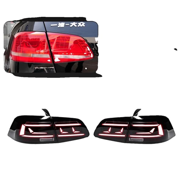 VW Passat B7 Bakljus, LED-material, 12V Spänning,Rök