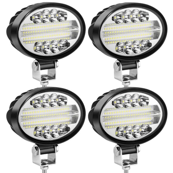 LED Työvalo, 20W Teho, IP67 Vesitiivis,4 kpl 20W työvaloa