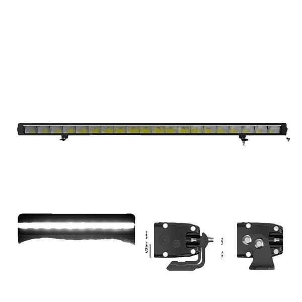 LED Lysbar, 6500K Farvetemperatur, IP68 Vandtætning,42 tommer