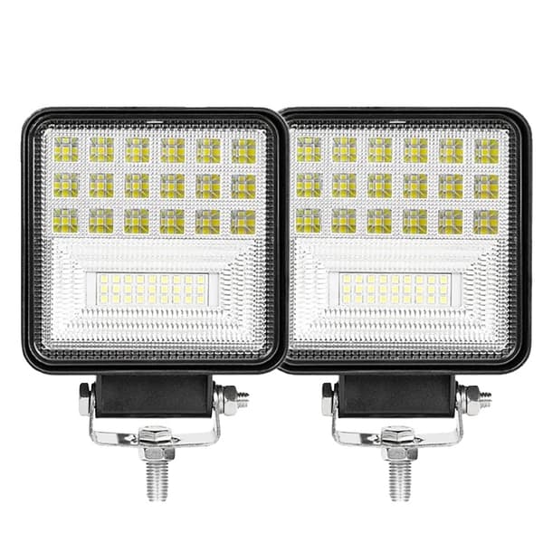 4" LED Arbejdslys, 45W Effekt, IP68 Vandtæt,2x LED lys