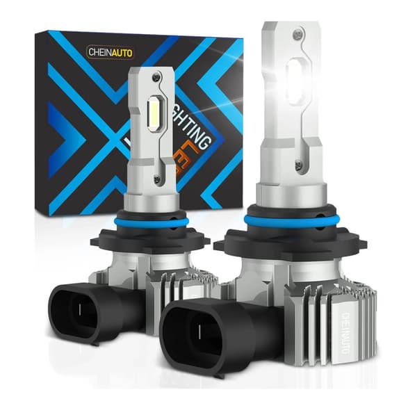 9005 LED-strålkastare, 12000 lumen ljusstyrka, 6000K kallvitt,Cool Vit