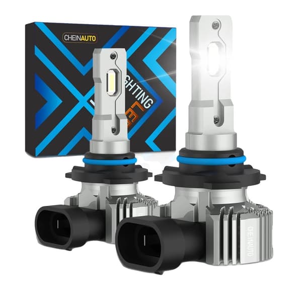 9005 LED-strålkastare, 12000 lumen ljusstyrka, 6000K kallvitt,Cool Vit