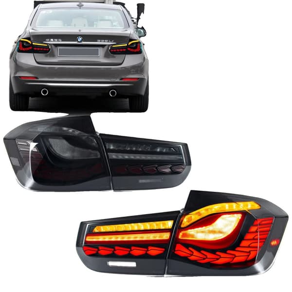 LED-takavalot BMW 3-sarjalle, sekventiaalinen vilkku, helppo asennus, vedenkestävä muotoilu