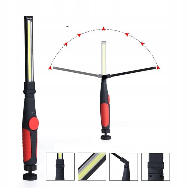 VÆRKSTEDSLAMPE GARAGELAMPE Lommelygte 5I1