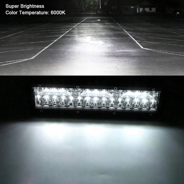 LED ARBETSLAMPA 240W LÅNGRÄCKANDE STRÅKLAMPA FÖR ATV BIL CREE DIODES