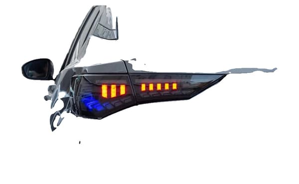 Nissan Sylphy Bakljusmontering, LED-design, 12V Spänning,Inkludera blå