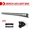 Miniatyrbillede 2 af 2: LED Lysbar, 6500K Farvetemperatur, IP68 Vandtæt Rating,38 tommer 2-rækker