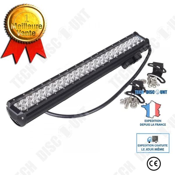 48 LED-dimljus och långdistans arbetsljus strålkastare vattentät IP68 Spot Flood Car 4x4 & SUV 9-32V 144W FLOOD