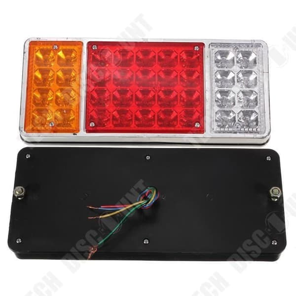 TD® Set med 2 LED-bakljus stoppindikator / 2 x 12 v 36 LED-bakljus stoppindikator Båt Bilsläp lastbil