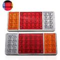 Miniatyrbild 1 av 4: TD® Set med 2 LED-bakljus stoppindikator / 2 x 12 v 36 LED-bakljus stoppindikator Båt Bilsläp lastbil