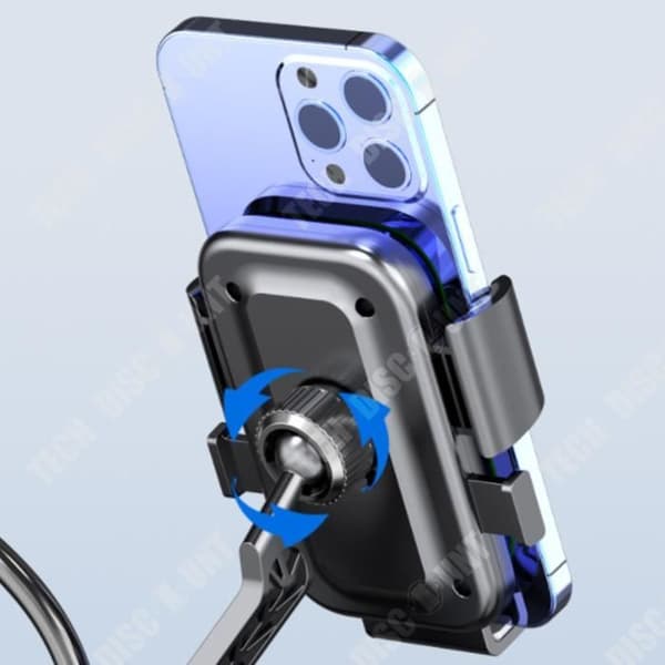 TD® Elcykel Cykel Snap-on Telefonhållare Elektrisk Flaskhållare Motorcykel Outdoor Rider Vattentät
