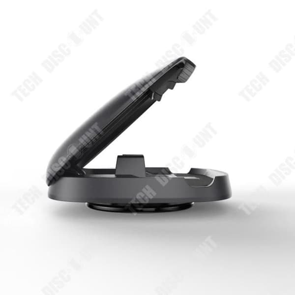 TD® 360° roterbar sugkopp typ bil högervy instrument bilhållare mittkonsol mobiltelefonhållare