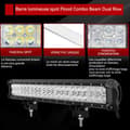 Miniatyrbild 2 av 4: INN® Lights 48 LED-dimljus och långdistans arbetsljus vattentät projektor IP68 Spot Flood Car 4x4 &amp; SUV 9-32V 144W F