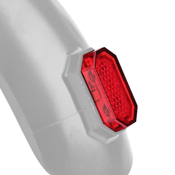 LED Bakljus för Aovo, Aovopro, Miscooter och Zwheel Svart / Röd
