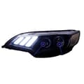 Miniatyrbillede 1 af 2: Honda Fit Forlygtesamling, LED-pærepar, holdbart materiale,LED PÆRE Et Par