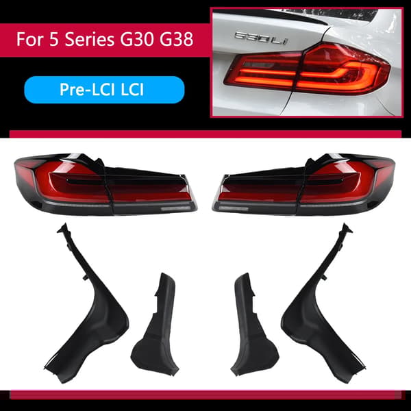 BMW G30 Baglygter, Dynamisk Signallys, LED Kørelys,Baglygter Et Sæt