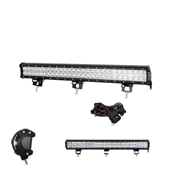 LED -ljusfält, vattentät, hållbar,25in 162W ledning