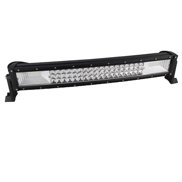 LED -ljusfält, böjd design, alternativ för flera längder,22in ingen kablage