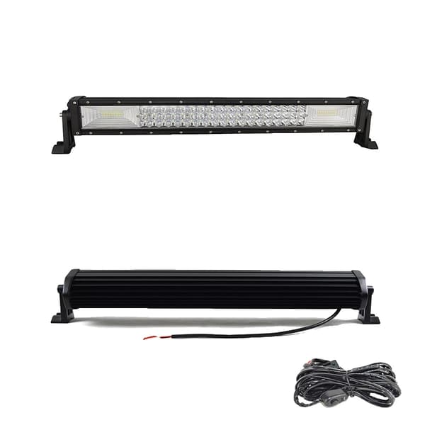 LED Ljuslist, 270W till 675W Effekt, Tredubbel Rad Design,22 tum med kablage