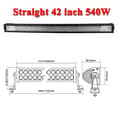 Miniatyrbild 2 av 2: LED Ljuslist, 270W till 675W Effekt, Tredubbel Rad Design,42 tum ingen kablage