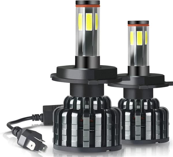 H7 LED-pærer til biler, lastbiler, 2 stk. 58W Canbus 6500K, hvide