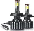 Miniatyrbillede 6 af 11: H7 LED-pærer til biler, lastbiler, 2 stk. 58W Canbus 6500K, hvide