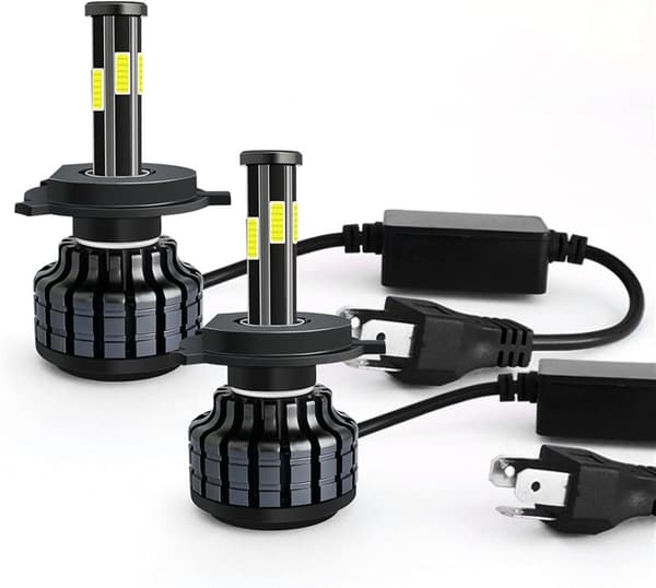 H7 LED-pærer til biler, lastbiler, 2 stk. 58W Canbus 6500K, hvide
