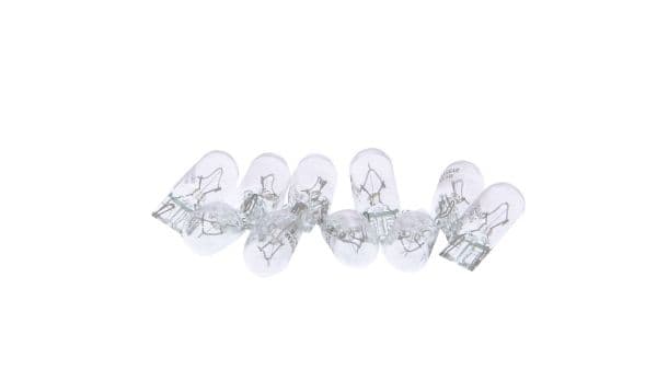 MAXGEAR-LAMPA W5W 24V/5W (HELT I GLAS) 10-DELARS SET
