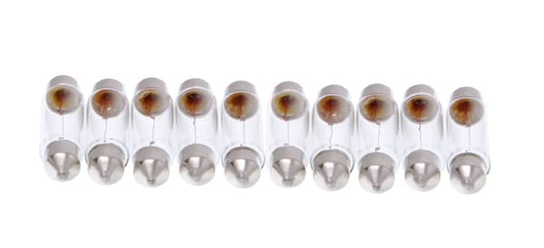 MAXGEAR RÖRLIG GLOPP 12V/10W 11X41MM SET OM 10 DELAR
