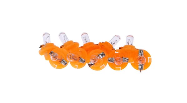 MAXGEAR BAX Glödlampa 12V/1.1W 8.4D Orange (Med Plastsockel) 10-pack