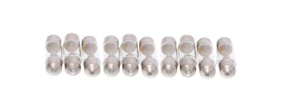 MAXGEAR RÖRLIG GLOPP 12V/5W 8X28MM 10-DELARS SET