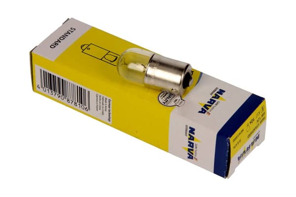 NARVA-POLTTIMO R10W 12V/10W BA15S 10SZ (METALLINEN PERUSOSA)