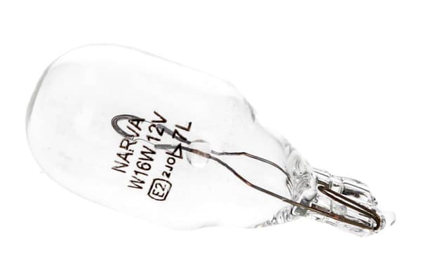 NARVA PÆRE W16W 12V/16W (HELGLAS) 10 STK.