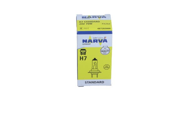 NARVA-Glödlampa H7 24V/70W 1 st