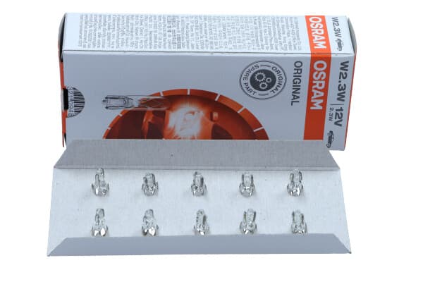 OSRAM Glödlampa W2.3W 12V/2.3W Original 12V 10 st.