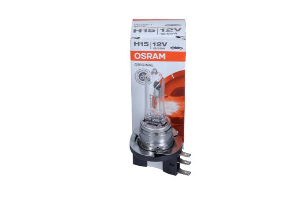 OSRAM Glödlampa H15 12V/55/15W PGJ23T-1 Original 12V